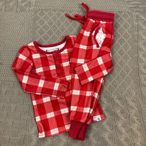 SweetHoney Red Plaid Kids Christmas Pajama Set ~  2T
